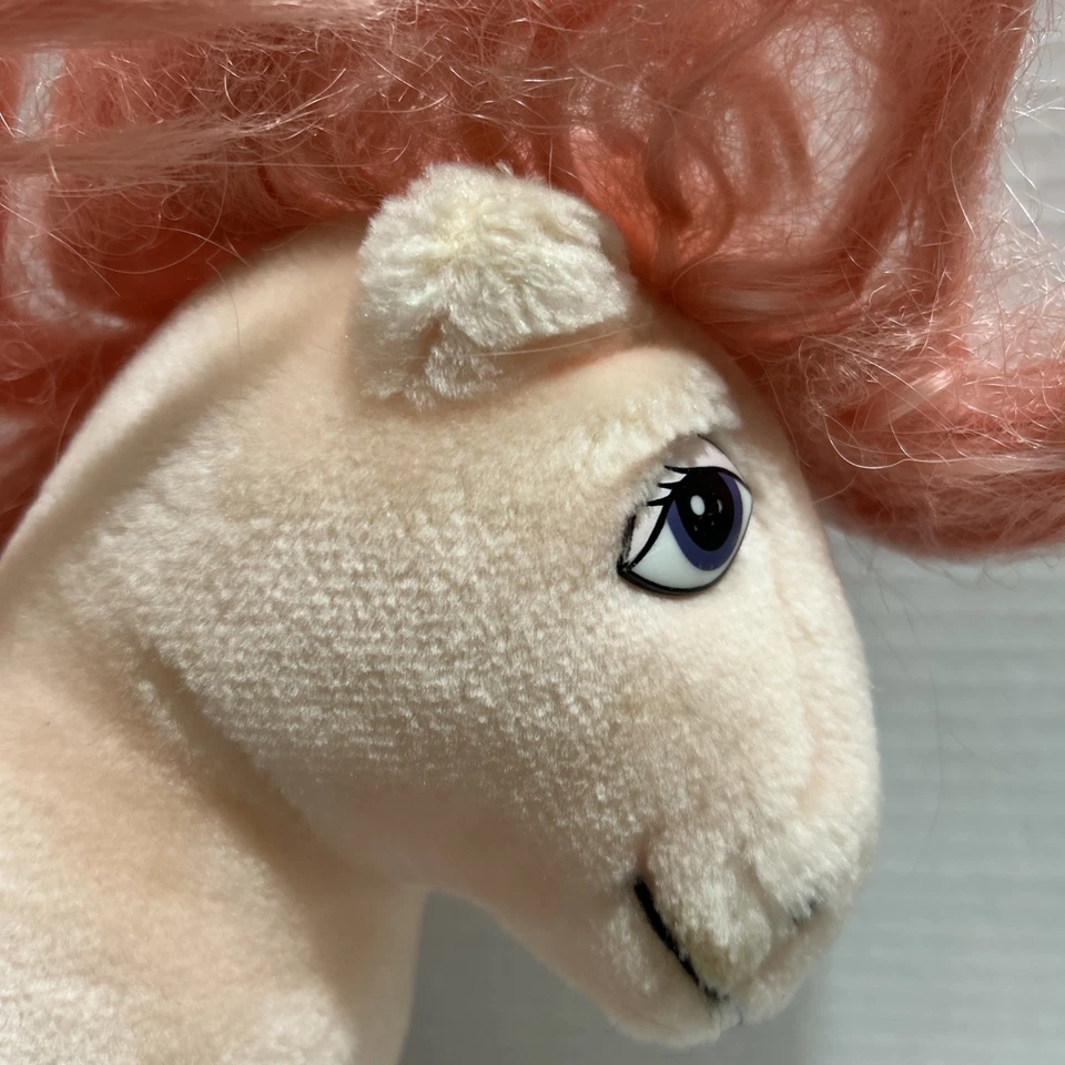 Peluche My Little Pony G1 Algodón Caramelo 10" Peluche 1984 Aplausos ¡Raro! Foto 2 de 4
