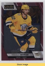 2023-24 O-Pee-Chee Platinum Matte Pink Thomas Novak #32 READ 0cv
