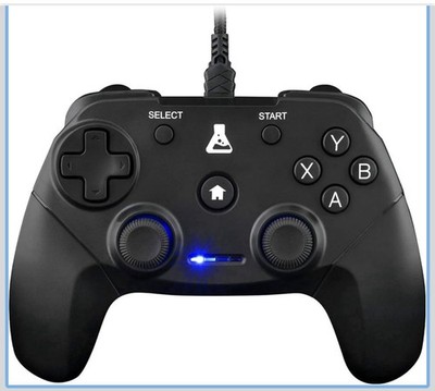 K-Pad THORIUM - Gaming-Controller PC & PS3 USB mit integrierter Vibration