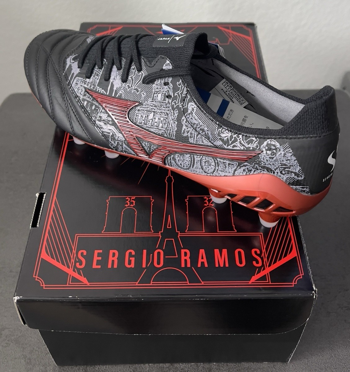 Mizuno Morelia NEO III Beta Sergio Ramos SR4 JAPAN - Size