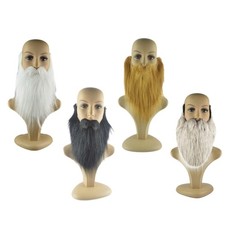 Funny Halloween Party Fake Beard Moustaches Mustache Facial Hair Fake Mustache