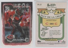 2024 Topps Spotlight By Andy Friedman First Lights Elly De La Cruz Rookie RC