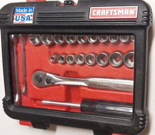 Craftsman Tools 9-33433 - 33pc Mechanics Tool Set. Made in USA