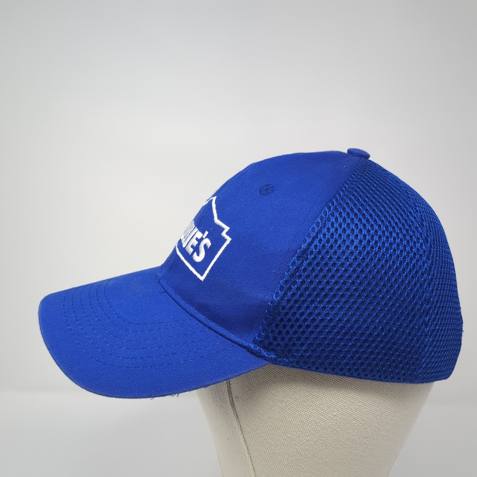 Lowe's Logo Strapback Hat Solid Blue One Size Adj… - image 3
