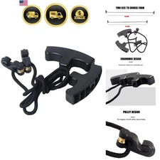 Crossbow Cocking Rope Crossbow Draw Assist Device 48 Inch Black Rope