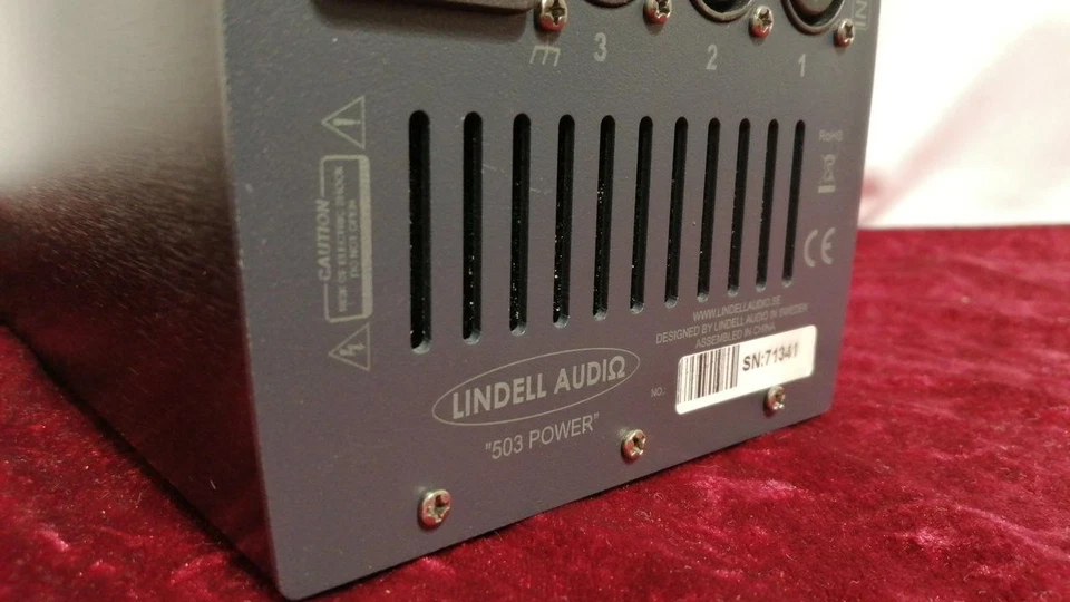 LINDELL AUDIO 503POWER 3-Slot 500 Series Power Supply Chassis with Phantom Power - Image 4 of 4