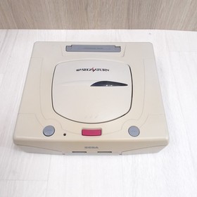 Sega Saturn Japanese white console bundle with 3D Multi Controller & 5 Games