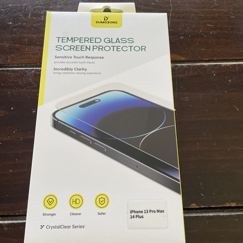 Shatterproof Tempered Glass Screen Protector for iPhone 13/13 Pro Max 14 Plus - Picture 1 of 6