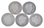 Better Lot 5 1902-O 1898 1893 1898 1914-S Barber Dime 0.50 Face *241