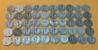 50 Silver Dimes $5 Face Value 90% Silver Coins Mixed Mercury And Roosevelt