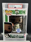 2024 Jaylen Brown Basketball 176 White Jersey Funko Pop! Shop Exclusive PSA 9 🔥