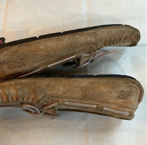 UGG Australia Women Dakota Moccasin Chestnut Slipper US Size 8 Great Condition - Picture 8 of 10