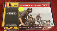 Heller 1/72 German Infantry (48 figures, each height: 25mm)