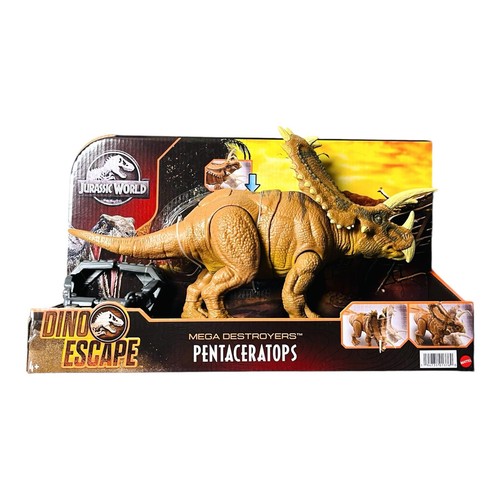 Jurassic World Pentaceratops 14" Dino Escape Triceratops Mega Destroyers NEU Neu in OVP