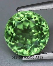 APATITE 3.75 MM ROUND CUT ALL NATURAL CHROME GREEN COLOR LOT 177729