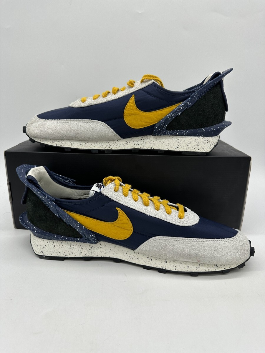 Nike Daybreak Undercover Men's Size 14 Navy White Yellow nby Shoes