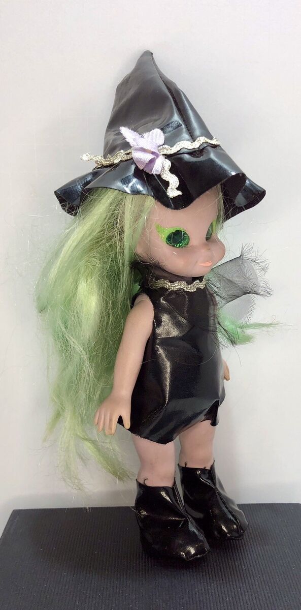 1972 Emerald the Enchanting Witch Doll by Girls World 1972 Emerald the Enchanting Witch Doll by Girls World
