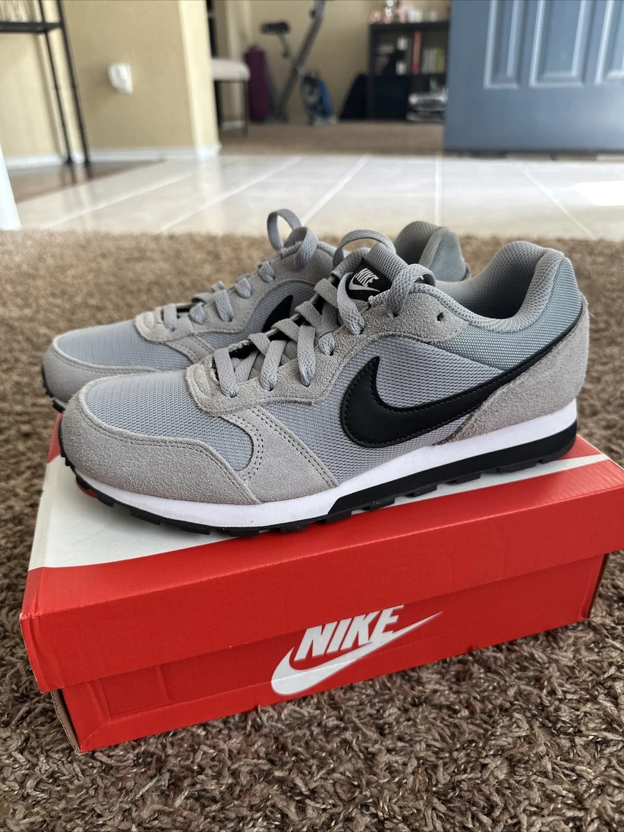 Nike Air MD Runner Trainer Suede Mesh Grey White 749794 001 Sz 8 | eBay