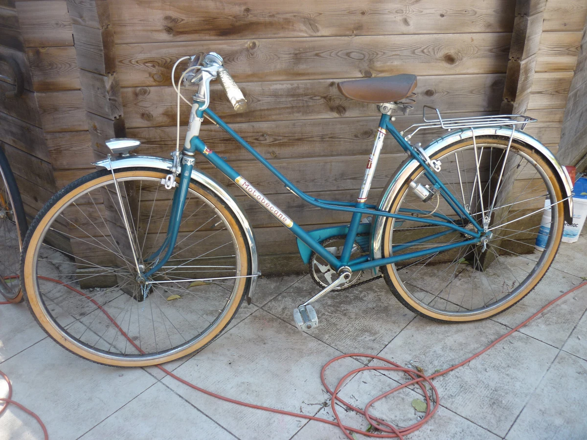 ancien v lo femme motobecane superbe tat 1960 old bike