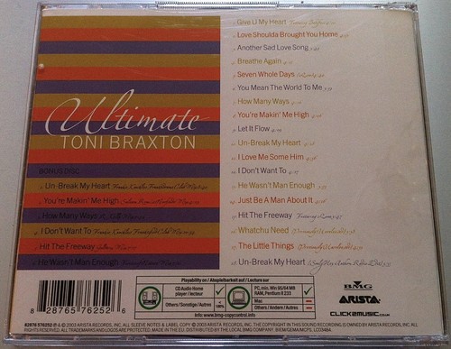 TONI BRAXTON Ultimate & Remix Collection SELTEN EU 3CD JOE CLAUSSELL DAVID MORALES - Bild 3 von 8