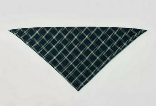 Stivali e bandana per cani Barkley verde navy a quadri TAGLIA UNICA nuovi con etichette - Foto 2 di 3