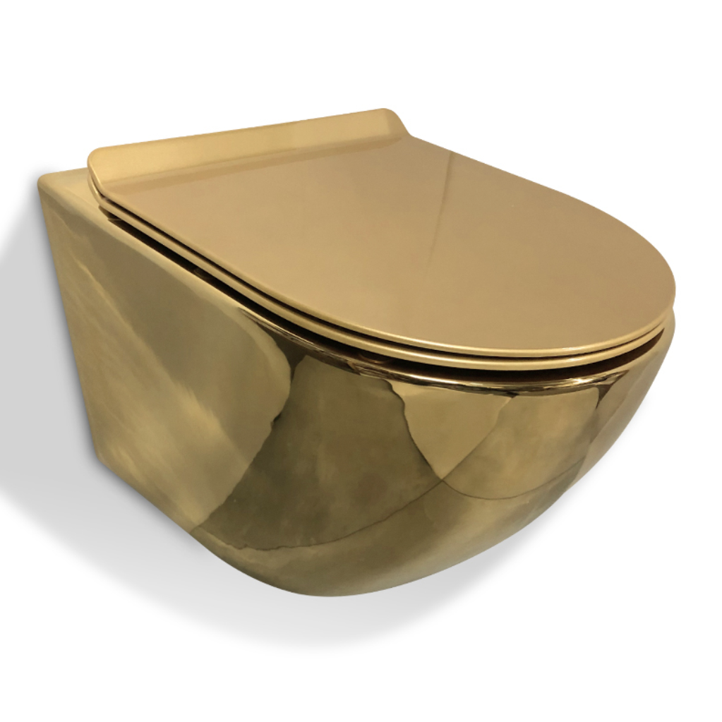 Nominal Journal Prendre un bain gold toilet seat Tourner protection règle