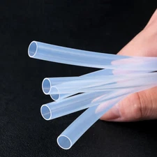 PTFE Tube Tubing Pipe High Temp Resistance Transparent PTFE Tube 1/4 inch OD