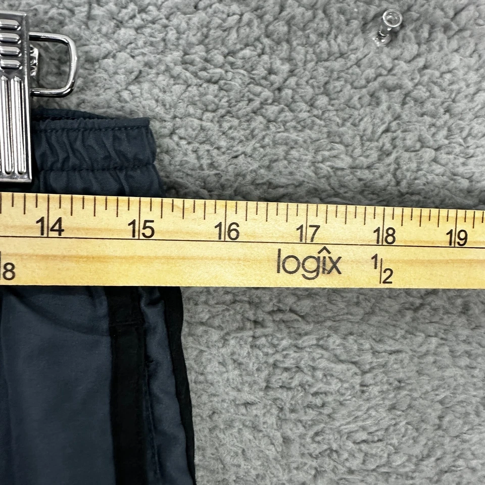 Adidas Board Shorts Para Hombres Mediano Gris Rayas Logo Forrado Bolsillos Playa Bañador Bañador Foto 3 de 4