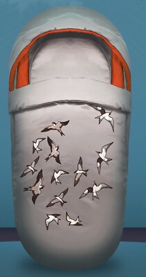 Ulysse & Roses Universal Kinderwagenfußsack - Bio und Ecotex 100