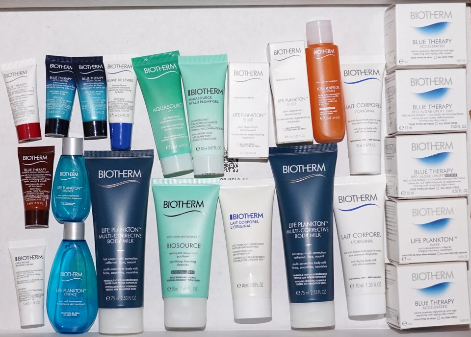 Juego BIOTHERM para mujer + Juego de 4 artículos de viaje. Total 28 artículos. Foto 3 de 3