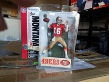 MCFARLANE LEGENDS SERIES 2 JOE MONTANA SPORTS FIGURE  RARE!!!