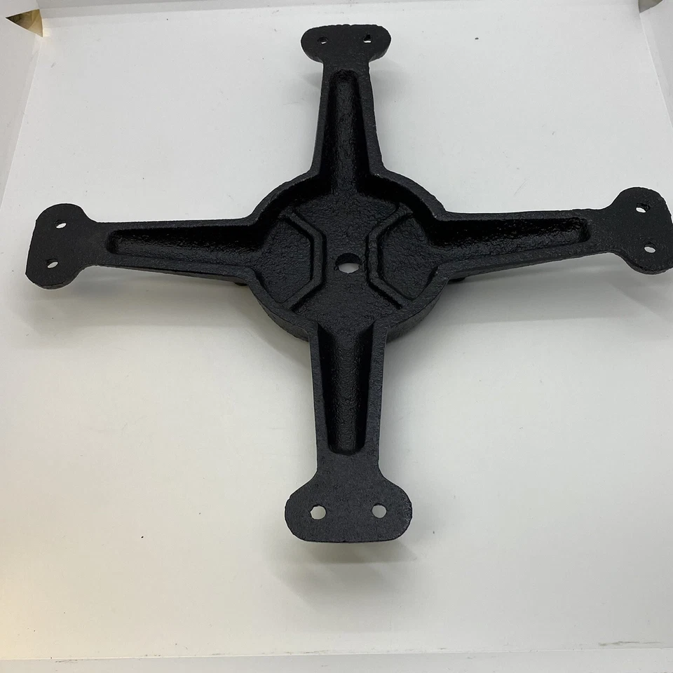 Shelby Williams Cisp12 Replacement 12 Cast Iron Spider Chair Table Base - Image 4 of 4