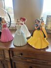 Disney Disneyland Plastic Coin Bank Vintage Girl Princess