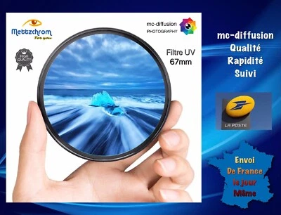 67mm FILTRE UV 67mm vissant Dans Son Boîtier, pour Canon, Nikon, Pentax... - Photo 1/4