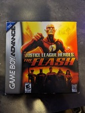 Justice League Heroes: The Flash (Nintendo Game Boy Advance, 2006) Complete CIB