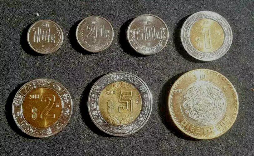 Mexican peso coins deals