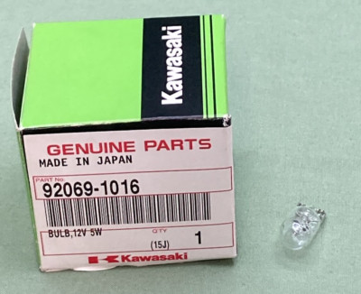 3点 NEW GENIUNE KAWASAKI 92069-1016 Bulb, 12V 5W | eBay