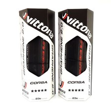 Vittoria Corsa G2.0 Competition 700 x 23C Full Black Road Bike Folding Tire