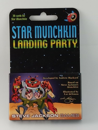Star Munchkin: Landing Party (2020) board game card expansion (SEALED) ENGLISH
