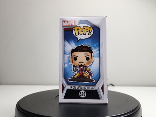 Marvel I Am Iron Man Pop! Vinyl Avengers Endgame #580 PX Exclusive Glow in Dark - Picture 19 of 22