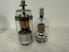 Lot of 2 Amperex Tubes 5866 & 6268 Made in France