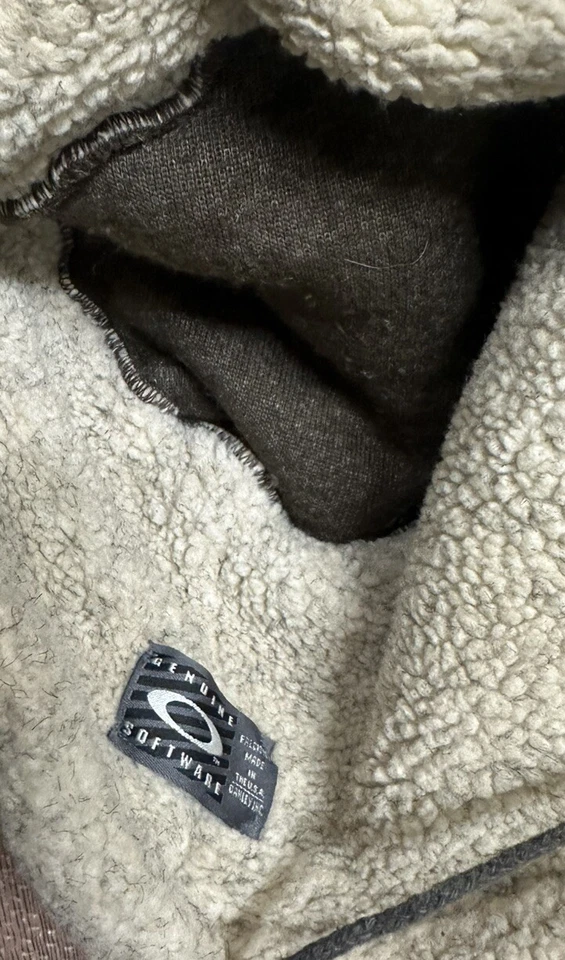 Vintage Rare Oakley Software 1st Generation Icon Moscow Trapper Beanie Hat - Image 3 of 4