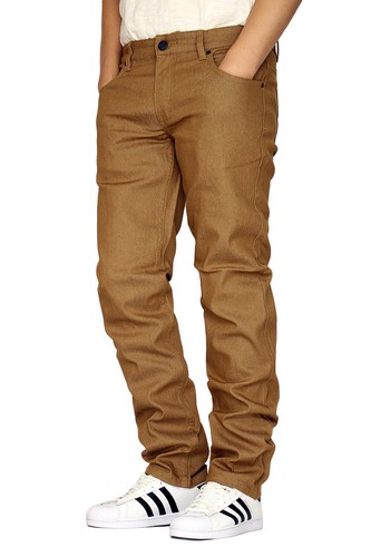 MEN'S STRETCH SLIM FIT UNWASHED RAW DENIM JEANS VICTORIOUS 8 COLORS - DL980 - 第 10/17 張圖片