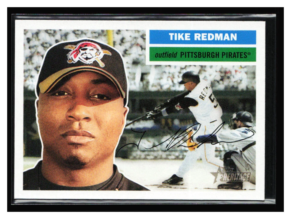 Tike Redman trading card