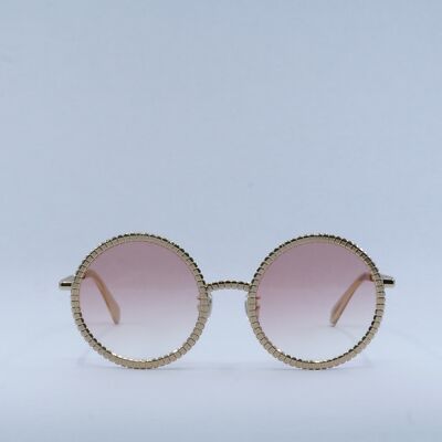 LACOSTE L252S Ricky Regal 712 Light Gold/Pink Gradient 58-21-140