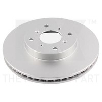 2X Bremsscheiben Vorne Ø282 Mm BelüFtet Beschichtet FüR Honda Prelude IV Civic