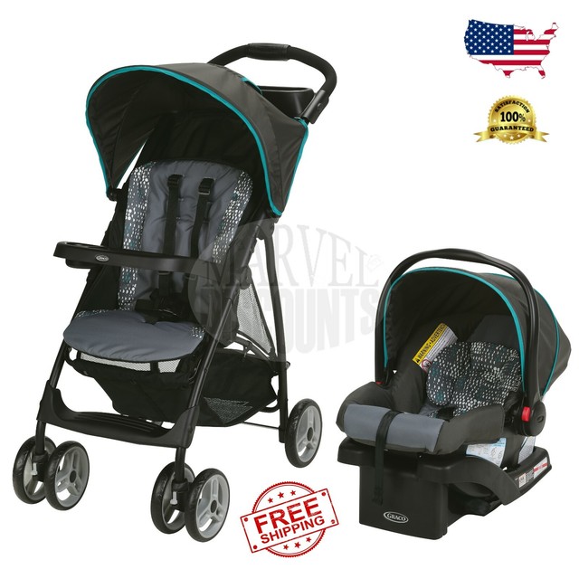 poussette graco grise