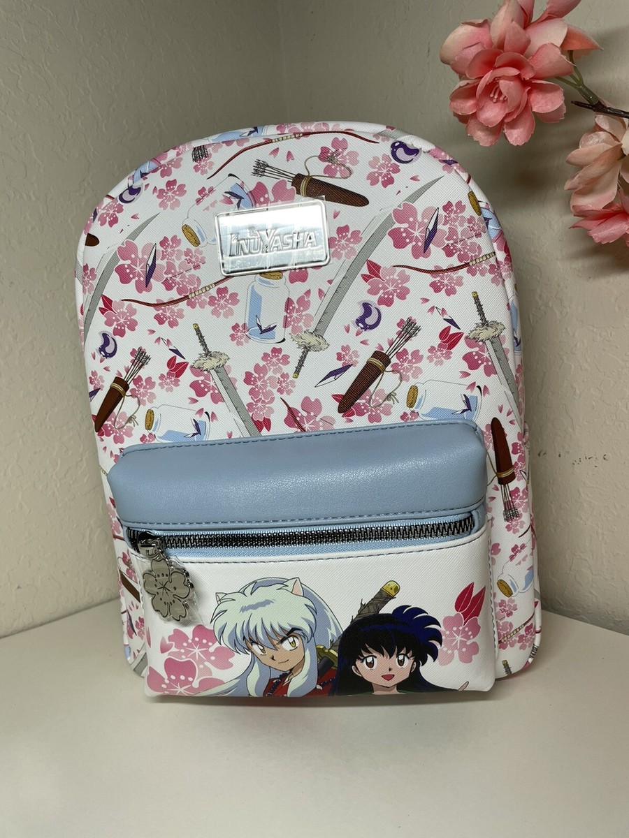 InuYasha Cherry Blossoms & Items Mini Backpack Bioworld  display picture 3