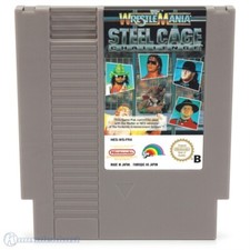 Thumbnail of ebay&reg; auction 296465373415 | Nintendo NES - WWF Wrestlemania: Steel Cage Challenge PAL-B Modul NEUWERTIG