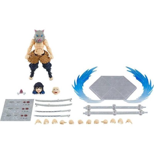 Demon Slayer figma Action Figure 14 cm Inosuke Hashibira DX Edition MAX FACTORY - Foto 2 di 12